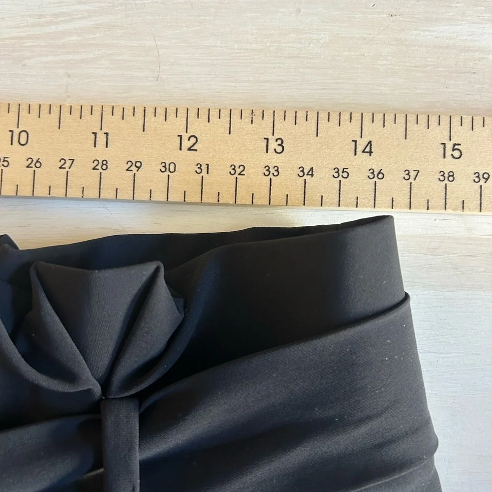 NWOT Lita by Ciara black paperbag pants. Black, high waisted. Size 10.